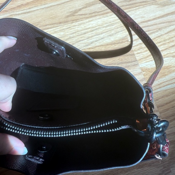 Coach Tan Leather Shoulder Bag - Picture 3 of 5